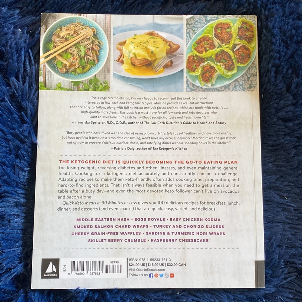 Quick Keto Cookbook - Picture 2 of 6